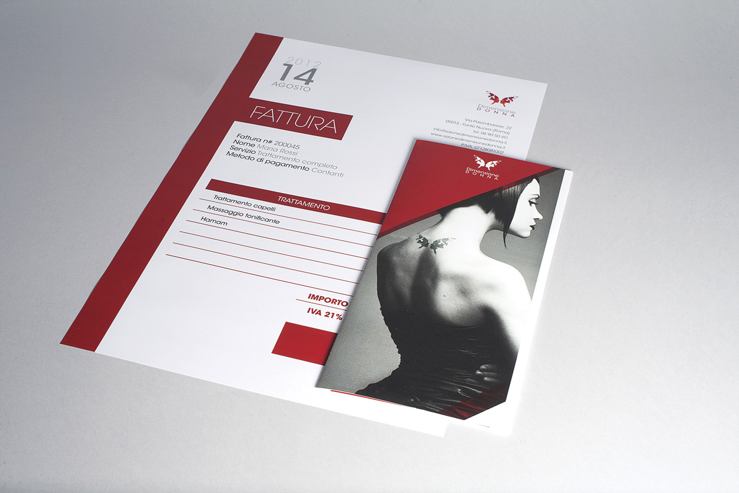visual identity dimensione donna