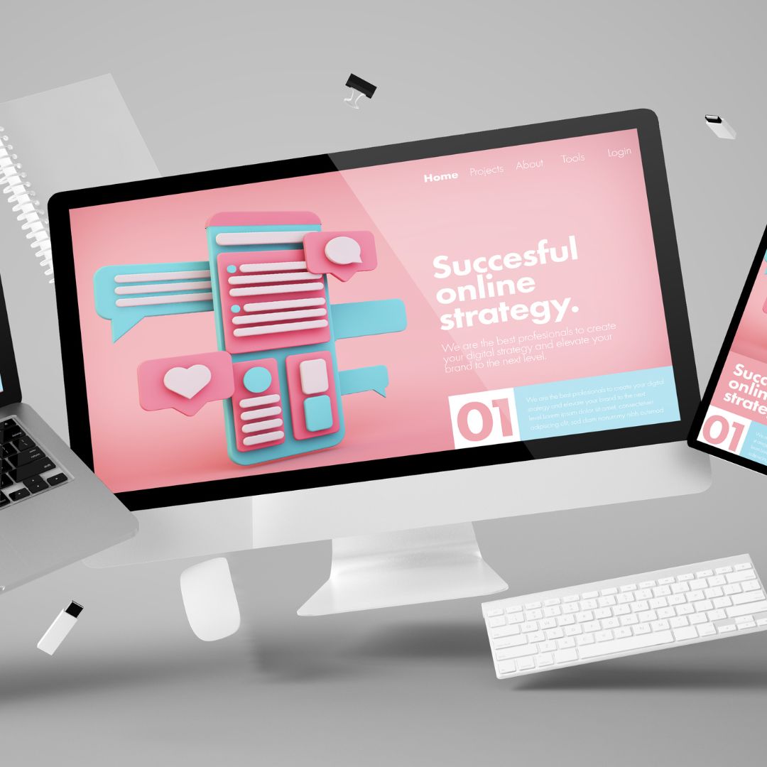 landing page