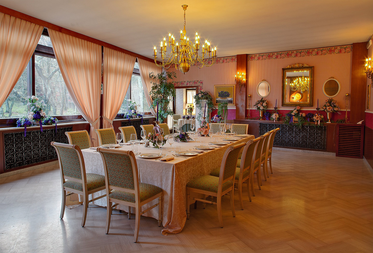 sala per eventi ristorante donna vittoria